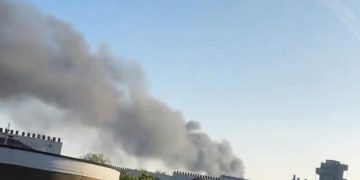 Fire engulfs Central London substation