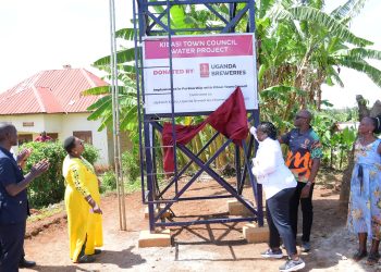 Uganda Breweries Limited commissions a mini-water scheme in Kabalore District