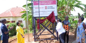Uganda Breweries Limited commissions a mini-water scheme in Kabalore District