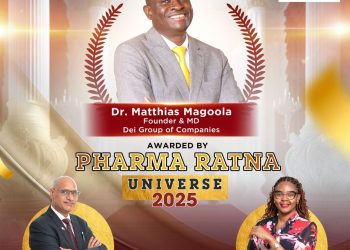 Dei Biopharma’s Dr. Magoola honored in India over cancer treatment breakthrough
