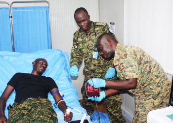 UPDF’s UN guard unit launches blood donation drive