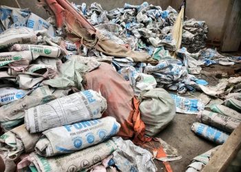 Police seize suspected counterfeit cement, two arrested