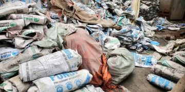 Police seize suspected counterfeit cement, two arrested