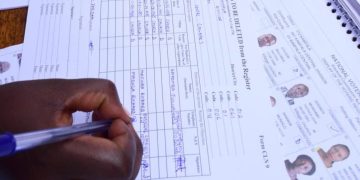 Choosing a polling location is optional