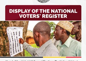 The significance of displaying National voters Register 