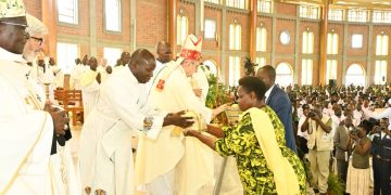 Apostolic Nuncio consecrates and inaugurates newly constructed Cathedral in Moroto diocese