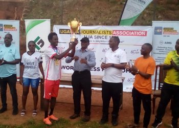 Brig. Gen. Lukyamuzi Commends UJA for promoting sports among media fraternity