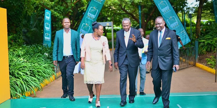 Minister of finance and economic development Matia Kasaija while arriving at the event on 9th May 2025