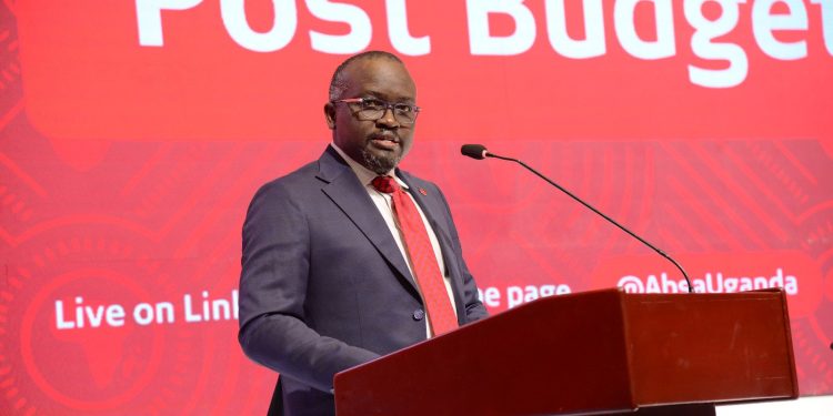 Managing Director of Absa Bank Uganda, David Wandera.