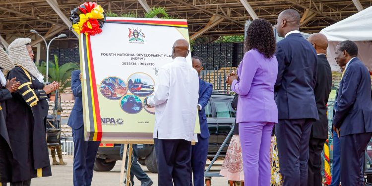 President Yoweri Museveni launching the National Development Plan IV, at Kololo Ceremonial Grounds. All Courtesy Photos.