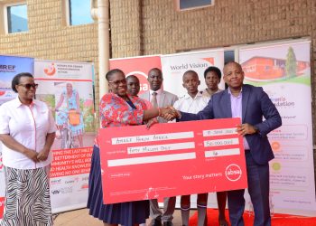 Amref receives UGX 50M to tackle menstrual hygiene challenges among school-going girls 