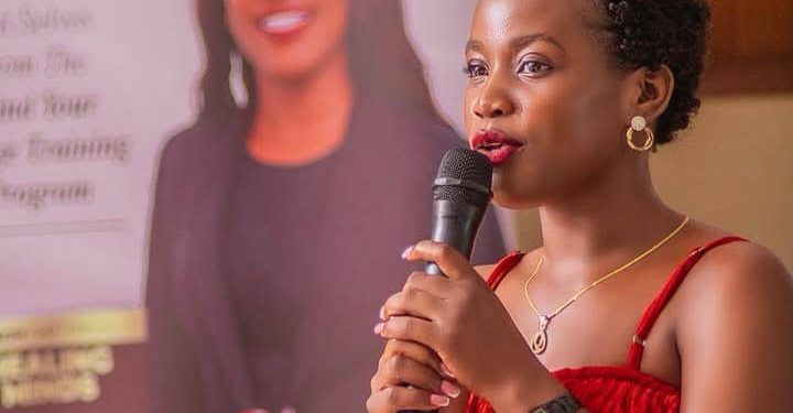 Ms. Gift Nakayinga, founder of Woman Blossom.