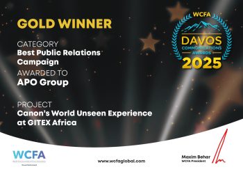 APO Group Wins Gold and Bronze at the 2025 Davos Communications Awards