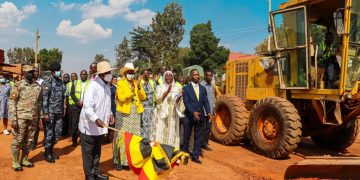 President Museveni Commissions Shs 56 Billion Road Project in Wakiso, Urges Residents to Harness New Opportunities
