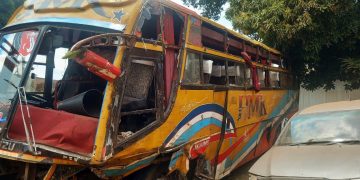 Tragedy, as two pupils get killed in tour bus crash after driver slept off