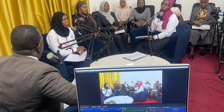 Muslim women lawyers participating in the NISA Voices Podcast by IWILAP