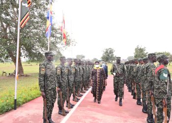 Vice President Alupo Hails President Museveni for Professionalizing the Army as UPDF Officers Complete Specialized Training