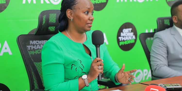 Brendah Nambalirwa Tzadok. General manager M-KOPA