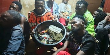 Police crack down on opium trade in Kira, 33 arrested in night raid