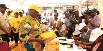 IN PICTURES: NRM submits over 2 million signatures backing Museveni’s 2026 Presidential bid