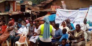 Rotary Club Kampala Wandegeya Partners with KCCA to Offer Free Medical Camp in Katanga