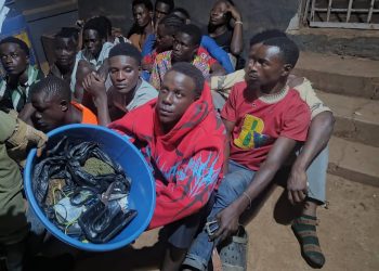 Dozens arrested in police crack down in Kampala crime hotspots