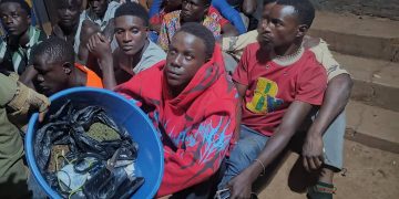 Dozens arrested in police crack down in Kampala crime hotspots