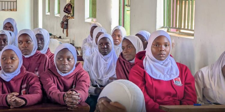 Students of Kasawo Islamic school