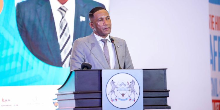 President Boko of Botswana