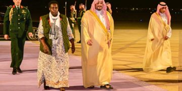 Uganda’s Vice President Jessica Alupo Arrives in Saudi Arabia for Future Investment Initiative Summit
