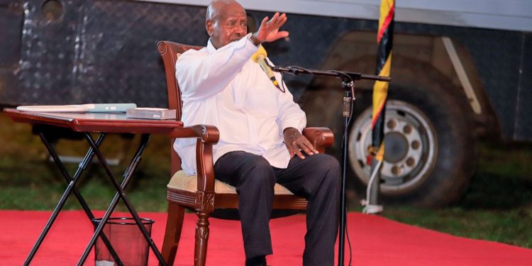 NRM Presidential Candidate General Yoweri Kaguta Museveni