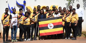 Uganda’s national pool team in South African for Ultimate Pool Championship