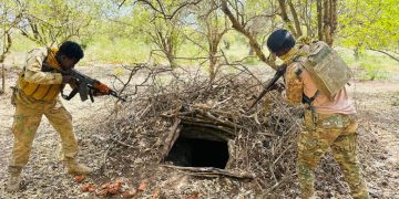 AUSSOM-UPDF, Somali forces recapture Awdheegle Town