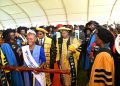 VP Alupo urges tertiary institutions to equip students with skills to succeed as Lira University holds 7th graduation ceremony
