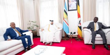 foreign Affairs Minister receives credentials from Ambassador-designate of Qatar to Uganda