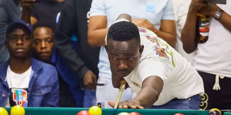 Ceasar Chandiga in one of the tournaments.