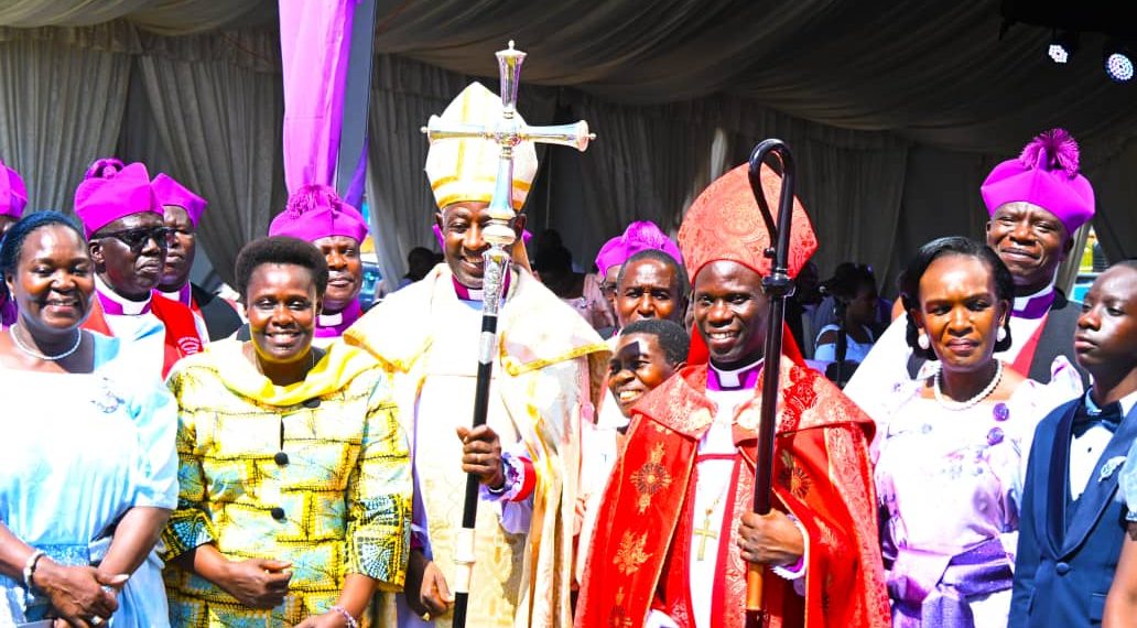 Archbishop Kaziimba Enthrones Rt. Rev. Lubaale as 4th Bishop of Busoga Diocese