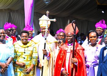 Archbishop Kaziimba Enthrones Rt. Rev. Lubaale as 4th Bishop of Busoga Diocese