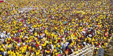 Over 100,000 NRM Supporters attend Rally in Kakumiro as PM Nabbanja Predicts Zero Votes for Bobi Wine