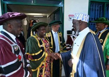 IUIU confers Honorary Doctorate to Vice President Alupo as 2484 graduate in various academic disciplines