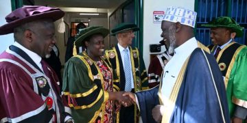 IUIU confers Honorary Doctorate to Vice President Alupo as 2484 graduate in various academic disciplines