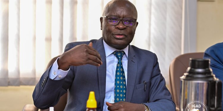 Electoral Commission Chairperson, Justice Simon Byabakama Mugyenyi