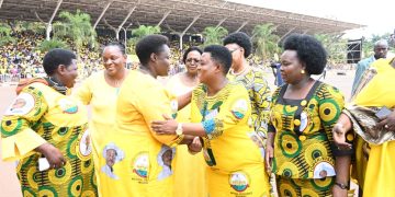 VP Alupo Rallies Women to Vote for President Museveni Under the Slogan “All Women for Museveni”