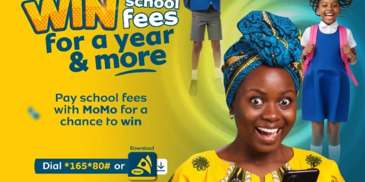Parents and guardians who pay school fees using MoMo stand a chance to win school fees for a full year. Schools that collect fees through MTN MoMo also have an opportunity to win a school van, while customers can access MoMo School Fees Loans to ease payment pressures.