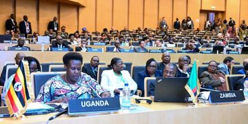 Vice President Alupo addresses AU Summit, Committee of Ten, urges reforms of the United Nations Security Council for Africa to achieve tangible results