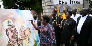 President Museveni contributes Shs500m to Ere Iteso Palace construction project