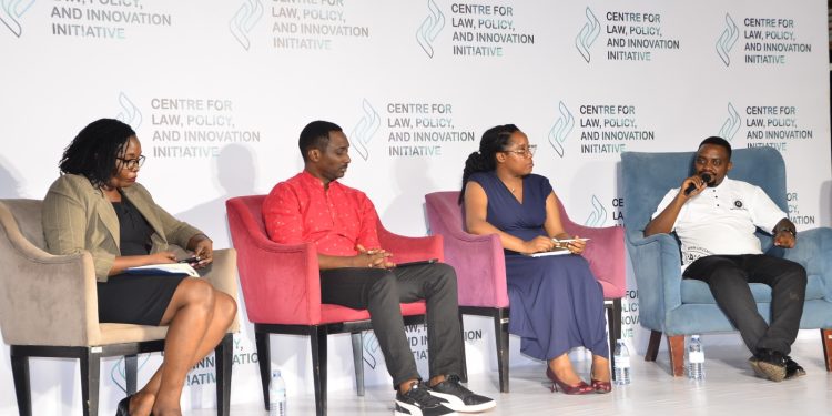 During a panel discussion