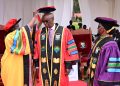 Rukikaire installed as 2nd Chancellor of Kabale University