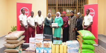 Absa Bank Uganda Hosts Iftar Dinner, Supports Resource-Constrained Muslim Schools with Food and Scholastic Materials