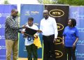 MTN Uganda trains 105 through through Digital Literacy Programme, awards laptops to top trainees